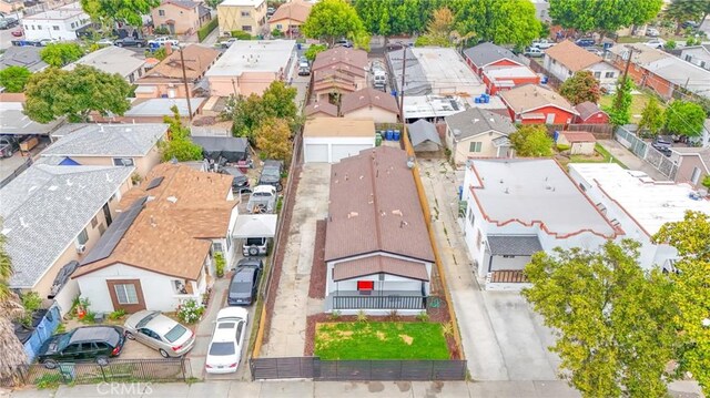 223 E 83rd St, Los Angeles, CA 90003 - aerial perspective of suburban area