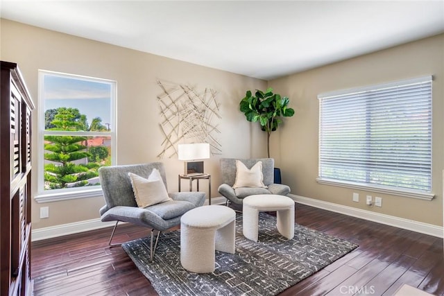 2155 Chandler Dr, Tustin, CA 92782 - sitting room featuring dark wood finished floors