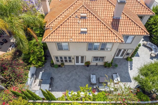2155 Chandler Dr, Tustin, CA 92782 - aerial view of property and surrounding area