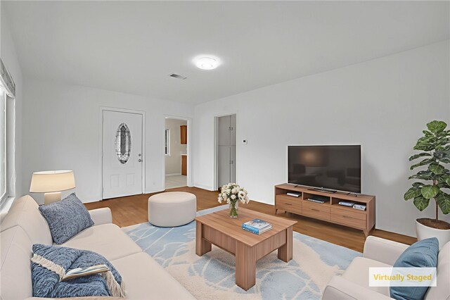 112 E Central Ave, San Gabriel, CA 91776 - living room with wood finished floors