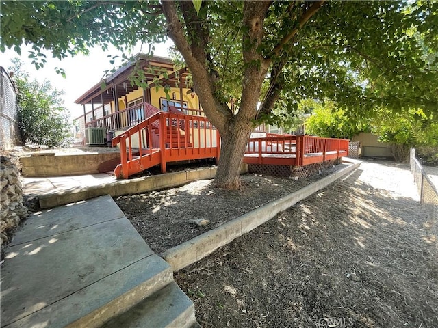 3236 Partridge Ln, Paso Robles, CA 93446 - view of jungle gym featuring a wooden deck