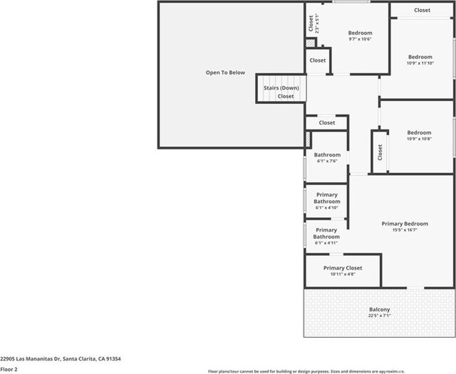22905 Las Mananitas Dr, Valencia, CA 91354 - view of room layout