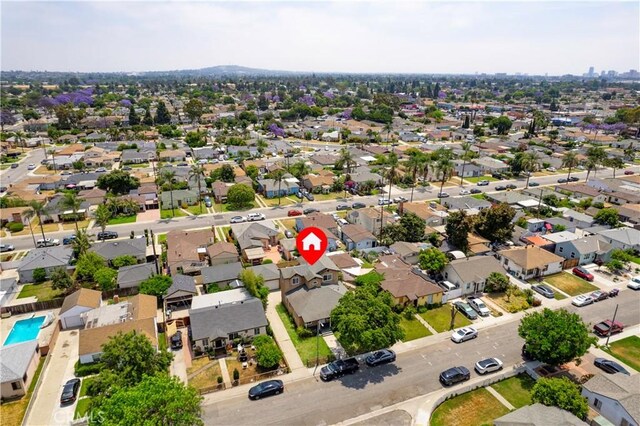 2730 Hayes Ave, Long Beach, CA 90810 - aerial view of residential area