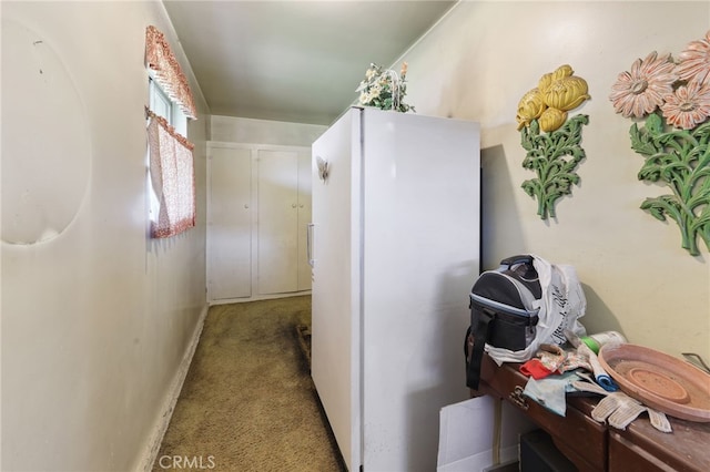 12429 Baker Ave, Chino, CA 91710 - corridor with carpet and baseboards