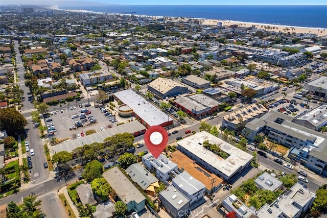 417 Sunset Ave Unit 1.2, Venice, CA 90291 - aerial view of property and surrounding area featuring a nearby body of water