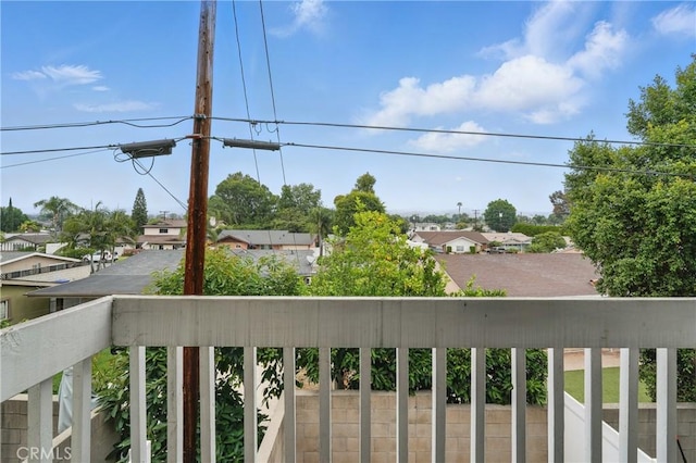 14861 Mulberry Dr Unit 1310, Whittier, CA 90604 - balcony featuring a residential view
