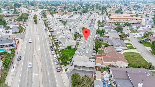 14861 Mulberry Dr Unit 1310, Whittier, CA 90604 - aerial view of property's location with nearby suburban area