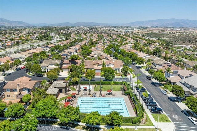 967 Strawberry Creek St, Chula Vista, CA 91913 - aerial perspective of suburban area featuring a mountainous background