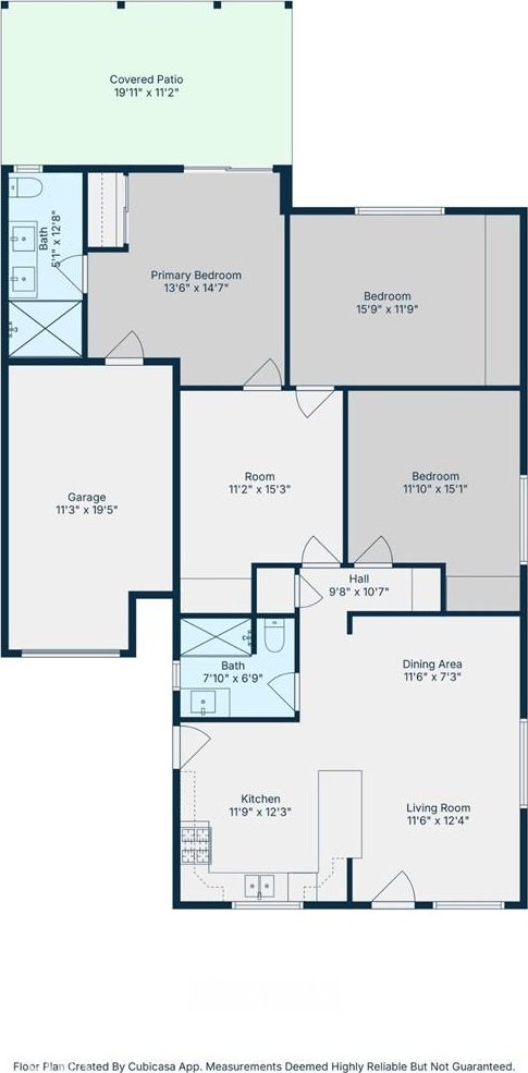5021 Harbor St, Commerce, CA 90040 - view of room layout