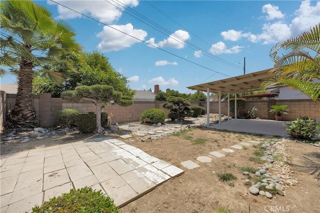8341 Sierra Bonita Ave, Rosemead, CA 91770 - fenced backyard with a patio