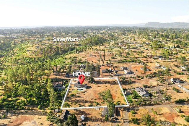 1340 Jeannie Ln, Paradise, CA 95969 - aerial view of a mountainous background
