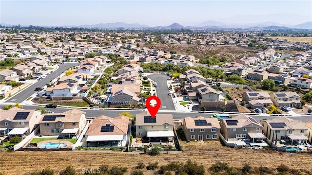 28667 Clearview St, Murrieta, CA 92563 - aerial view of residential area featuring a mountain backdrop