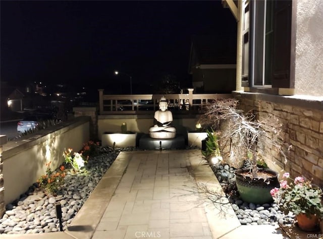 28667 Clearview St, Murrieta, CA 92563 - patio at twilight with a patio