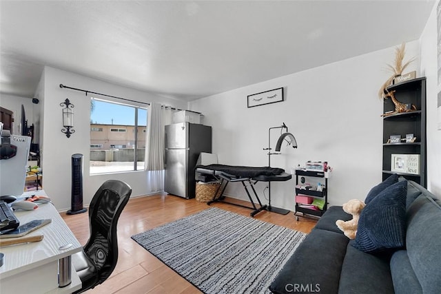 1553 Dennis Pl, West Covina, CA 91790 - office featuring wood finished floors