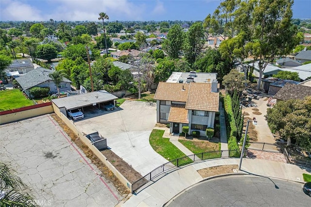 1553 Dennis Pl, West Covina, CA 91790 - aerial perspective of suburban area