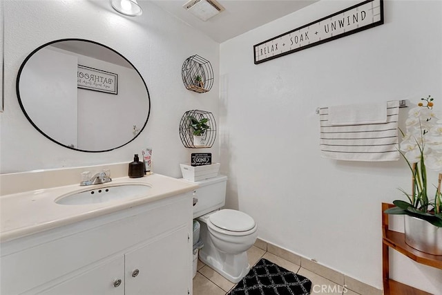 1553 Dennis Pl, West Covina, CA 91790 - bathroom with vanity and tile patterned floors