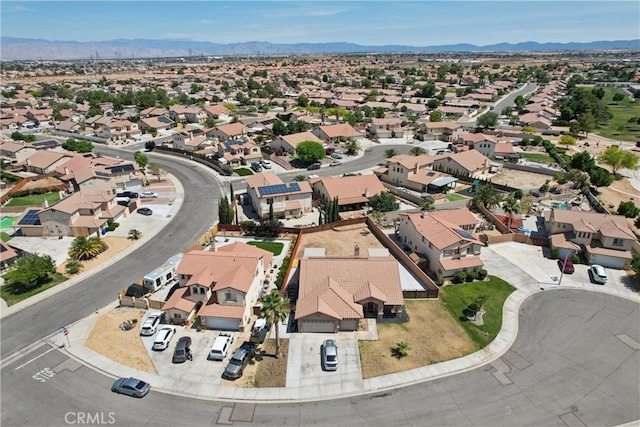12671 Shorewood Ln, Victorville, CA 92392 - aerial perspective of suburban area with a mountain backdrop