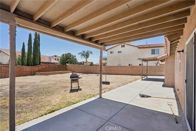 12671 Shorewood Ln, Victorville, CA 92392 - fenced backyard with a patio