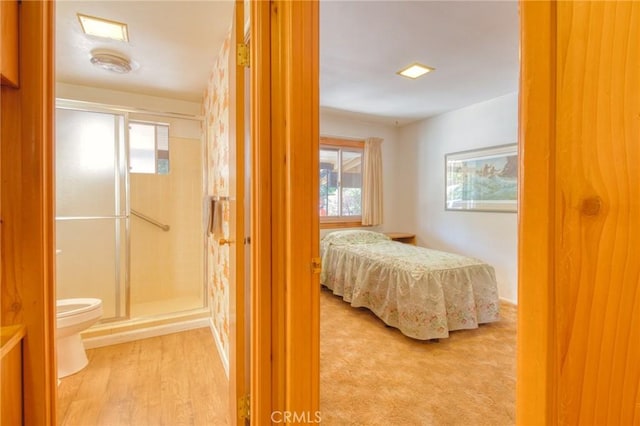960 Snowbird Rd, Wrightwood, CA 92397 - bedroom featuring light wood-type flooring
