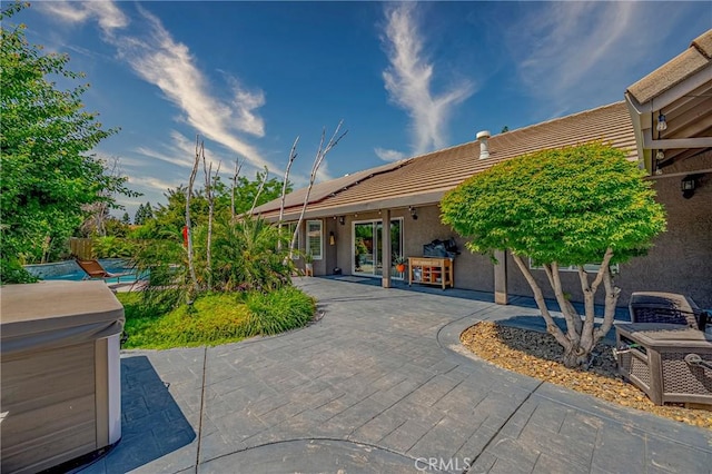 3486 Cascade Creek Ave, Merced, CA 95340 - view of patio / terrace with a pool