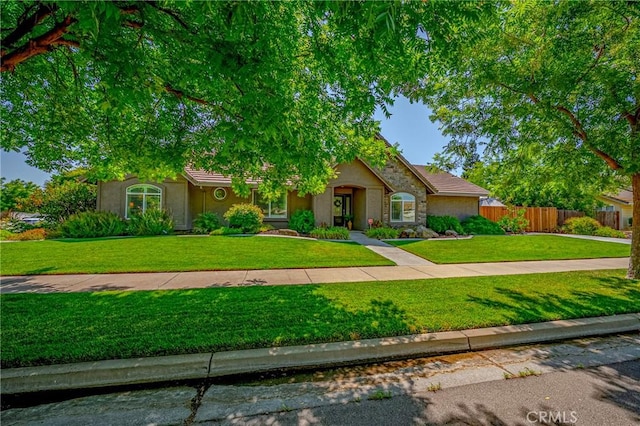 3486 Cascade Creek Ave, Merced, CA 95340 - view of front of home featuring stucco siding
