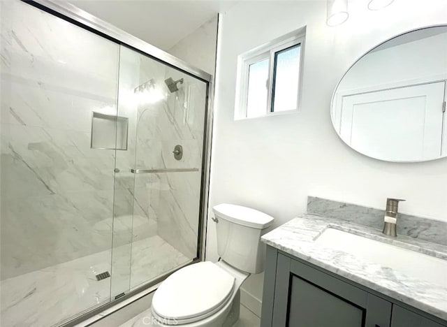 624 W 38th St, San Pedro, CA 90731 - full bath with vanity and a marble finish shower