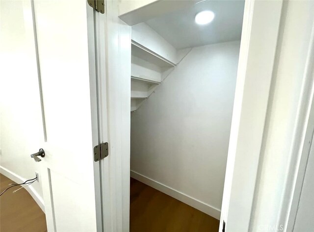 624 W 38th St, San Pedro, CA 90731 - spacious closet featuring wood finished floors