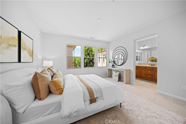 83 City Stroll, Irvine, CA 92620 - bedroom featuring light colored carpet and connected bathroom