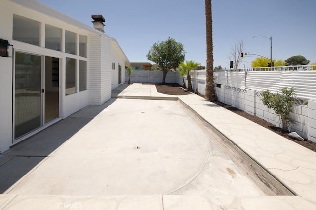 14163 Wimbleton Dr, Victorville, CA 92395 - fenced backyard with a patio area