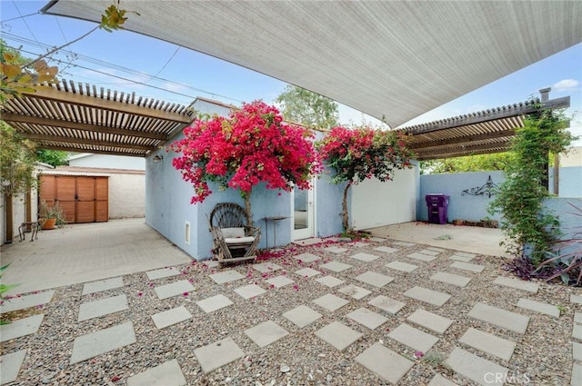 5855 Lemon Ave, Long Beach, CA 90805 - view of patio featuring a pergola