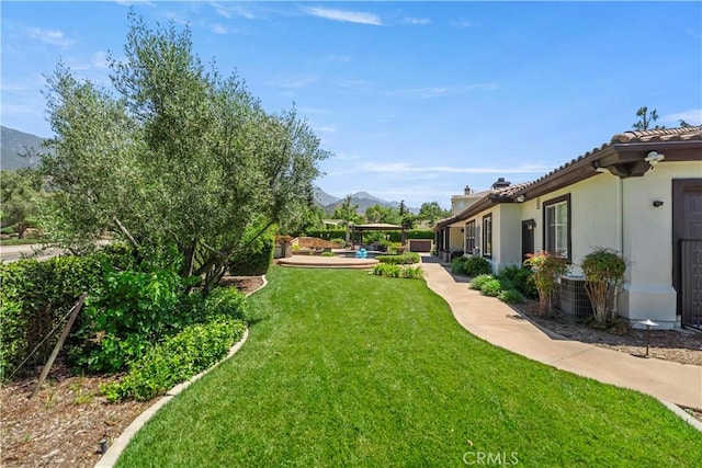 949 Moody Pl, Claremont, CA 91711 - view of grassy yard with a mountain view