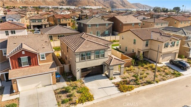 20225 Breeze Blooms Dr, Riverside, CA 92507 - aerial perspective of suburban area with a mountainous background