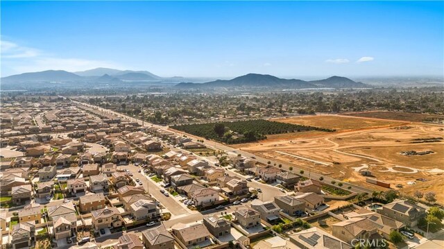 20225 Breeze Blooms Dr, Riverside, CA 92507 - aerial perspective of suburban area with mountains