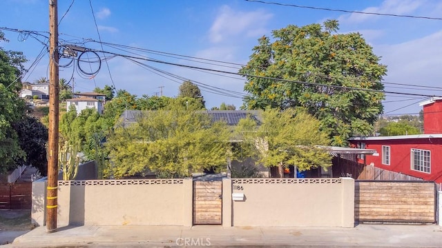 1186 Buelah Ave, City Terrace, CA 90063 - view of front of house with a fenced front yard and a gate