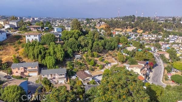 1186 Buelah Ave, City Terrace, CA 90063 - aerial view of property's location with nearby suburban area