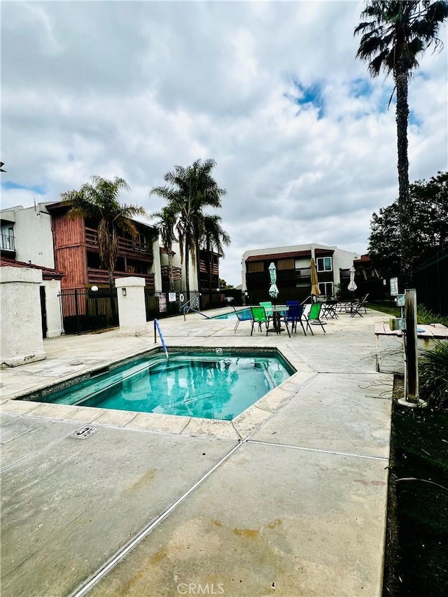 967 S Citron St Unit 3, Anaheim, CA 92805 - view of swimming pool with a patio