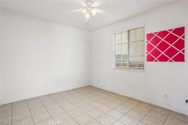 1802 Pummelo Dr, Redlands, CA 92374 - unfurnished room featuring a ceiling fan and light tile patterned floors
