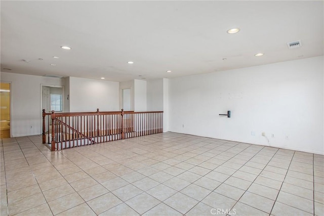 1802 Pummelo Dr, Redlands, CA 92374 - empty room with recessed lighting and light tile patterned floors