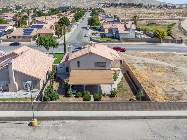 2508 Starbrite Ave, Rosamond, CA 93560 - aerial perspective of suburban area featuring a mountain backdrop