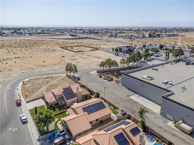 2508 Starbrite Ave, Rosamond, CA 93560 - aerial perspective of suburban area featuring a desert landscape
