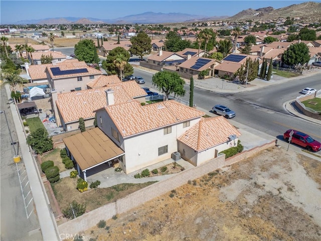 2508 Starbrite Ave, Rosamond, CA 93560 - aerial perspective of suburban area with a mountain backdrop