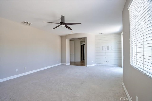 45118 Riverstone Ct, Temecula, CA 92592 - empty room featuring ceiling fan and light colored carpet