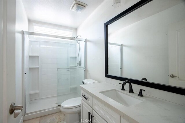 45118 Riverstone Ct, Temecula, CA 92592 - full bathroom with a stall shower and vanity