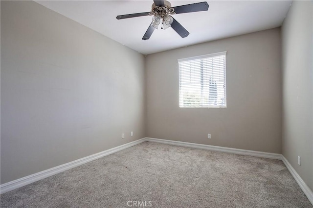 45118 Riverstone Ct, Temecula, CA 92592 - spare room featuring carpet and ceiling fan