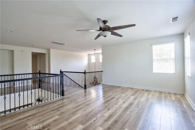 45118 Riverstone Ct, Temecula, CA 92592 - unfurnished room featuring wood finished floors and ceiling fan