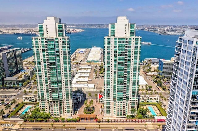 1205 Pacific Hwy Unit 1005, San Diego, CA 92101 - view of urban area with a large body of water