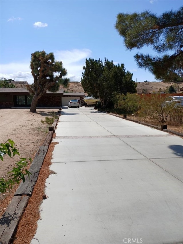 17539 Adobe St, Hesperia, CA 92345 - view of front of home with concrete driveway