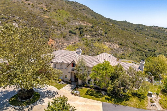 42768 El Calamar Rd, Temecula, CA 92590 - aerial view of property and surrounding area featuring mountains