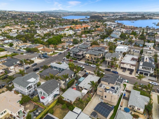 15254 Redwood Ave, Carlsbad, CA 92008 - aerial overview of property's location with a nearby body of water and nearby suburban area