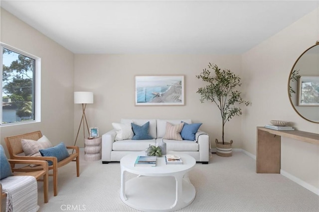 1715 Stanford Ave, Redondo Beach, CA 90278 - living room with light carpet and baseboards
